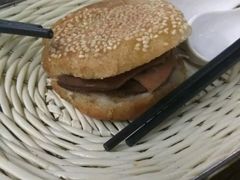 羊肝烧饼-天津乾毓德饭庄·清真传统炒菜·海鲜烧烤(咸阳路店)