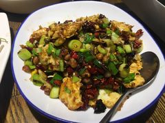 腊八豆炒荷包蛋-湘味淳(千禧街店)