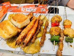 -宝记烧烤·碳锅羊肉·羊蝎子火锅·夜食社(文体路创始店)