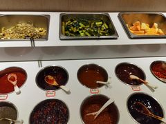 自助调料区-东来顺铜锅炭火涮肉(上地华联店)