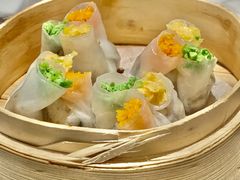 三色松露紫藜麦野菇蒸饺-玖尹-新派中式餐酒馆