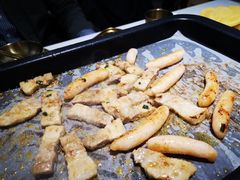 脆卜卜虾肠-八乔煎肉馆·丹东特色煎锅(梅林店)