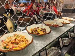 -广州万富希尔顿酒店-感趣自助餐厅·生蚝海鲜刺身