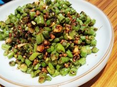 橄榄菜炒豆角-禾珍珠家常小馆(河南博物院店)