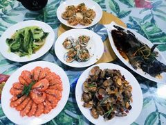 白灼基围虾-四姑娘川味海鲜(八爪鱼店)