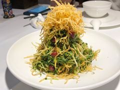 巧拌豆苗-四季民福烤鸭店(王府井灯市口店)