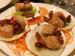 琥珀香芹炒加拿大带子-金轩中餐厅 Jin Xuan(浦东丽思卡尔顿酒店)