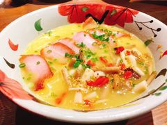 金桂花雕鸡汤面-千金一碗·宝岛一村(韩国街店)