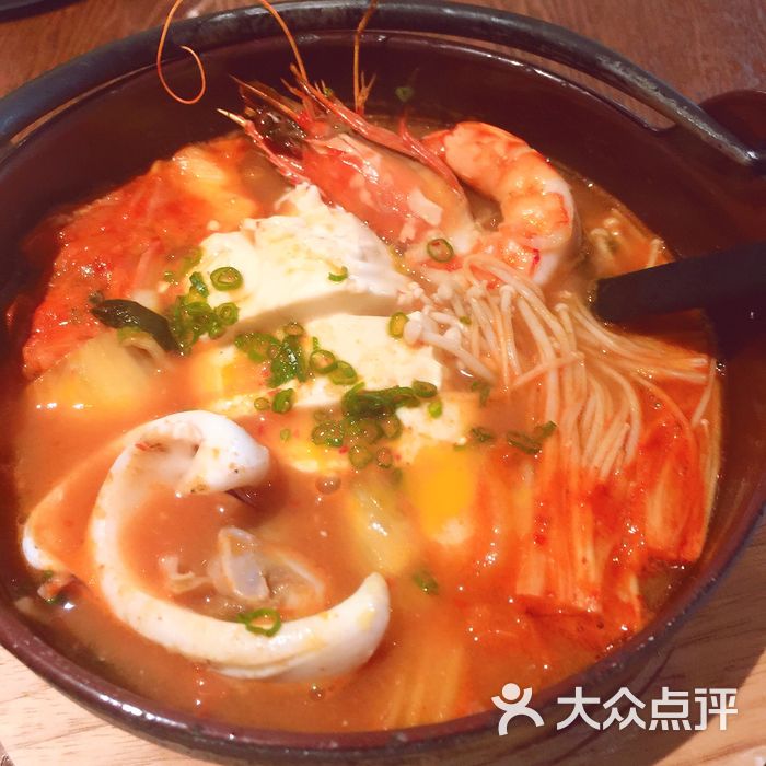 kikusan吉谷舍辣豆腐海鲜汤图片-北京其他美食-大众点评网