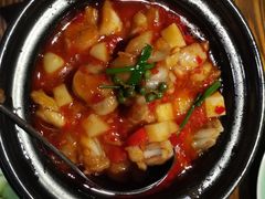 鲜花椒焗牛蛙-粗茶淡饭·隐庐私厨(东亭店)