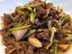 小炒黄牛肉-饭怕鱼(阳光100店)