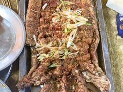 炭烤鲶鱼-清真·馬坡二旦烧烤(人生一串拍摄店)