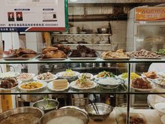 面包甜点陈列柜-周家大连水饺(美专校街店)