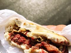 牛肉鸭肠夹馍-清真拉妈卤味(回民街店)