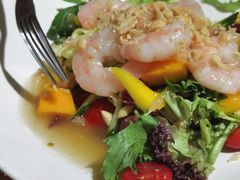 鲜柚芒果沙拉佐冰花酸梅酱-HELLO 27 意面·沙拉·帕尼尼