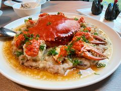 和乐蟹蒸手剁肉饼-广州文华东方酒店·江-由辉师傅主理