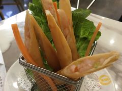 唇齿留香鲜虾卷-港美茗点名菜(万江店)