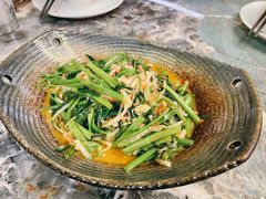 酸笋炒空心菜-浩海火燒雲傣家菜(静安芮欧店)