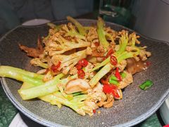 干锅有机花菜-姐夫的小菜(新中关购物中心店)