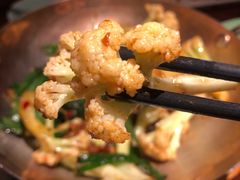 干锅有机花菜-绿茶餐厅(蓝色港湾店)