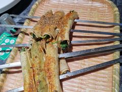 豆皮菜卷-城南老友羊蝎子火锅(花乡奥莱店)