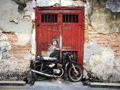 -槟城街头艺术街区