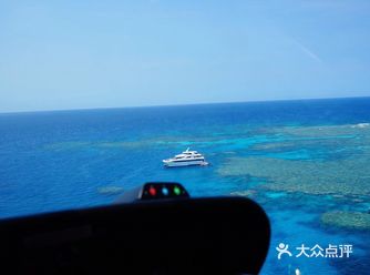 凯恩斯大堡礁的直升机空中旅游体验感非常棒，松鼠直升机