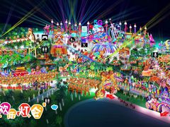 -欢乐海岸椰林沙滩-2025湾区超级灯会