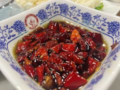 炸辣椒油-马记伊源斋涮肉·清真菜(百子湾店)