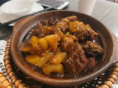 牛腩牛筋萝卜煲-熠盛粤味·顺德桑拿鸡(永康路店)
