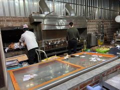 自助取餐区-八景休閒山莊  廣東十大名山莊