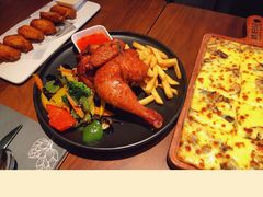 嫩烤三黄鸡（半只）-Ambra Haus琥珀屋精酿餐厅(宝山店)