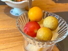 火锅蘸料水果-藤原布二·大正创意料理(五台山店)