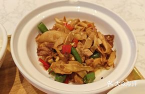 Wild Bamboo Shoots Stir-Fried with Pork