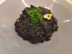 墨鱼汁蛤蜊烩饭-IL Forno 意坊·意大利餐厅(温州万象城店)