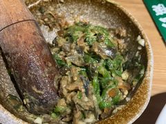 皮蛋青椒擂茄子-费大厨辣椒炒肉(皇庭广场店)