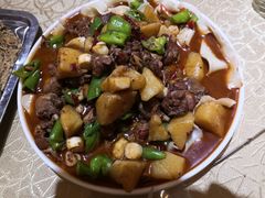 大盘鸡-刀郎新疆餐厅.烧烤大盘鸡(绿地清真店)