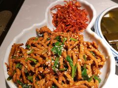 麻辣肉丝-额娘·现烙春饼烤鸭(太原总店)