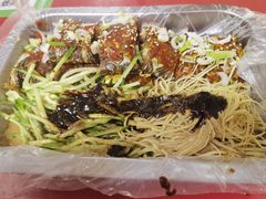 烤冷面-李记特色五谷杂粮鸡蛋果子