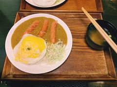 芝士咖喱香肠饭-金龙咖喱