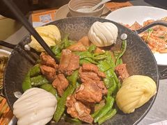 排骨豆角一锅出-厨创东北传家菜(信义坊店)