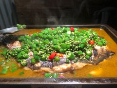 -探鱼·鲜青椒爽麻烤鱼(天河优托邦店)