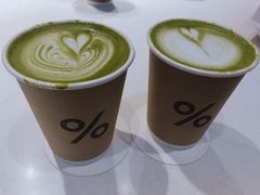 抹茶拿铁-% Arabica阿拉比卡咖啡(武康路店)