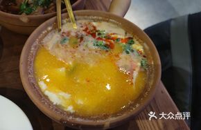 Crab Roe Tofu Pot