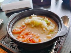 番茄鱼汤台山菜花煲-广州柏悦酒店·悦景轩·粤菜餐厅