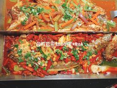 香辣味烤鱼-鸣记脆皮烤鱼·海鲜烤鱼(亿合城店)