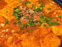 蒜香火腿包浆豆腐-云海肴·汽锅鸡·云南菜(天山百盛优客店)