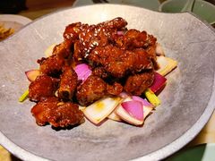 蒜香蜜汁排骨-绿茶餐厅(西单老佛爷店)
