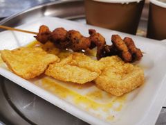 炸豆腐-谢怀亮芝麻茶