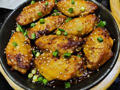 铁盘烤鸡翅-鲜小岛·铜锅涮肉